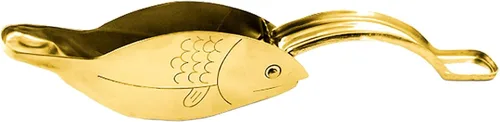 Miniatura 6 de Exprimidor de limón en forma de pescado, exprimidor manual de limón de acero inoxidable, cítricos de lima portátil, jugo de prensa manual resistente