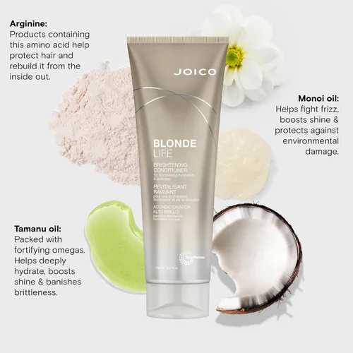 Miniatura 5 de Joico Blonde Life Brightening Conditioner For Blonde Hair Illuminate Hydration & Softness Add Softness & Smoothness Sulfate Free With