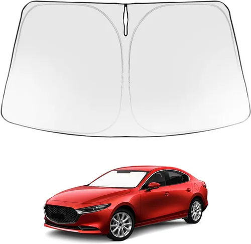 Miniatura 301 de Proadsy Parasol para parabrisas actualizado 2025, ajuste personalizado Dodge RAM 1500 2Dr 2019-2024 2025, 4 capas, plegable, protector de parasol