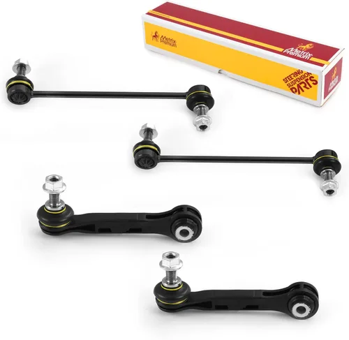 Miniatura 138 de Metrix Premium Piezas de Chasis - Kit de 4 Piezas de Enlace de Barra Estabilizadora Delantera y Trasera Compatible con Mercury Mariner 2009-2011