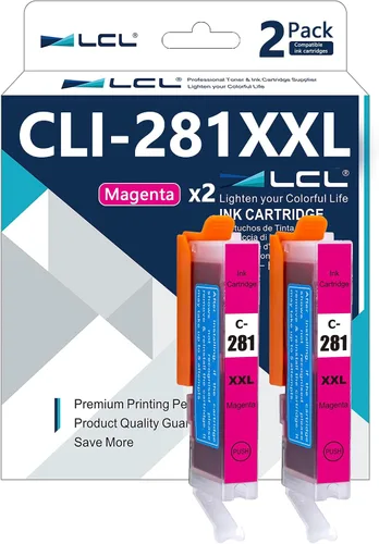 Miniatura 7 de CLI-281 XXL Cartucho de tinta negro de repuesto para Canon 281 XXL CLI-281XXL BK para PIXMA TR7500 TS6320 TR7520 TS6100 TS6120 TS8120 TS8222 TS8320