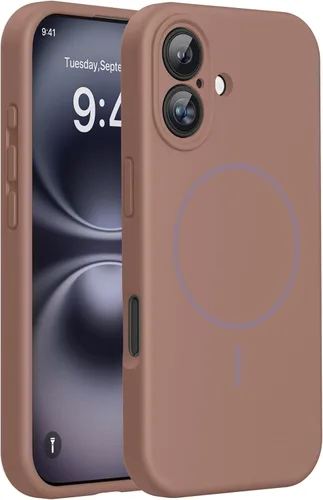 Miniatura 73 de Miracase Funda diseñada para iPhone 13, con protector de pantalla de vidrio templado, forro de microfibra suave antiarañazos, funda de goma