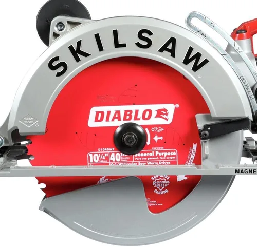 Miniatura 4 de SKILSAW SPT70WM-22 10-1/4 In. Magnesio SAWSQUATCH Worm Drive (Hoja Diablo)