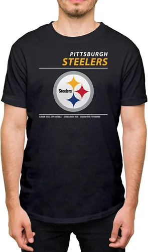 Miniatura 9 de Hybrid Sports NFL - Team Logo and Stats - Adult Unisex Short Sleeve Fan T-Shirt for Men and Women - Officially Licensed rojo