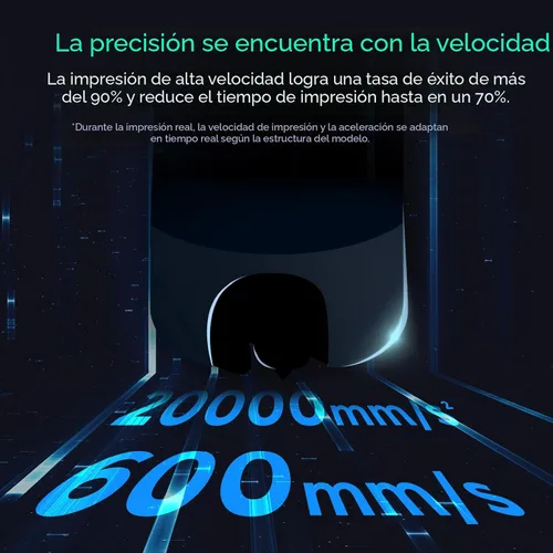 Miniatura 7 de FLASHFORGE Adventurer 5M Pro Impresora 3D con Sistema de Impresión Automática con 1 Clic, Alta Velocidad de 600mm/s, Boquilla Desmontable Rápida