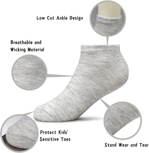 Miniatura 2 de Calcetines para niños Juego de 25 pares de calcetines de tobillo para niños y niñas (0 a 14 años)