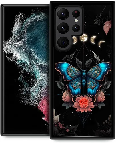 Miniatura 12 de Funda compatible con Samsung Galaxy S22 Ultra, funda delgada y suave a prueba de golpes, funda protectora de poliuretano termoplástico para mujeres