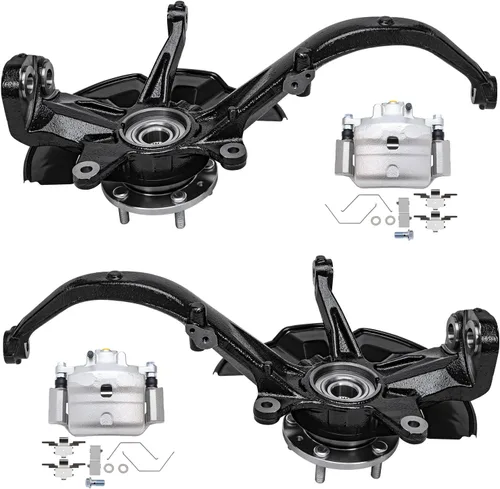 Miniatura 41 de Detroit Axle - Kit de nudillos delanteros e izquierdos RWD para Chevrolet GMC Silverado Suburban Sierra 1500 Avalanche Tahoe Yukon Cadillac Escalade