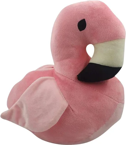 Tapón de puerta animal de tela Topes de puerta interiores Tapón de libro Decorativo Rosa Flamingo