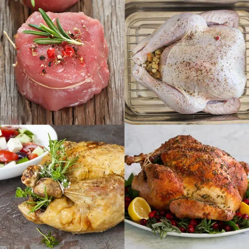 Miniatura 8 de Vivifying Carniceros cordeles, 656 pies de 0.079 in de algodón seguro para alimentos para atar carne, atar pavo, hacer salchichas, asar, cocinar