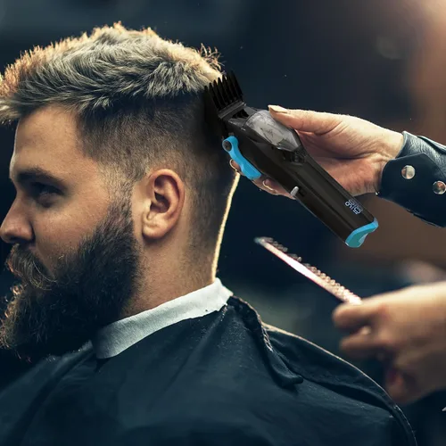 Miniatura 3 de HUMMINGBIRD Pro Series - Juego de cortapelos y recortadora de cabello, motor sin escobillas de 9,000 RPM, cuchilla DLC, recortadora de hoja en T sin
