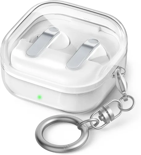 Miniatura 12 de AhaStyle Compatible con Samsung Galaxy Buds FE/S2 Pro/S2/Live Funda transparente [Anti-amarillamiento] (transparente)