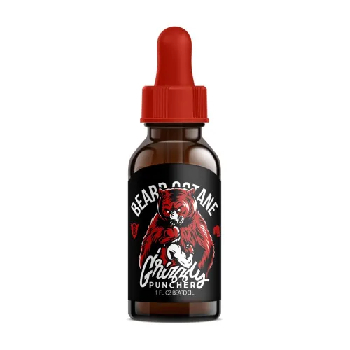 Miniatura 10 de Beard Octane Aceite para barba para hombres – Barbería (Barbershop Colonia) – Suaviza y acondiciona las barbas secas con argán y jojoba – 1 oz