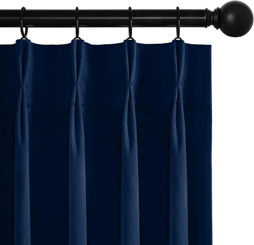 Miniatura 8 de RYB HOME Cortinas plegadas en pinza beige, cortinas suaves con aislamiento térmico y reducción de ruido para bloquear la luz para sala de estar