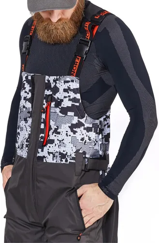 Miniatura 7 de NORFIN Pro Dry 3 - Babero impermeable aislado y transpirable, resistente al viento Camo