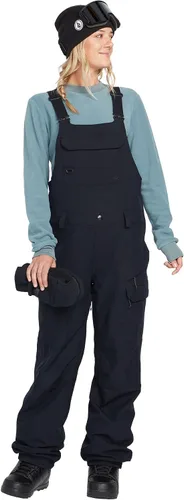 Miniatura 3 de Volcom Creston Stretch Snowboard Ski Bib Overoles Pantalones de nieve para mujer