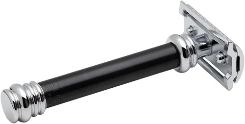 Miniatura 6 de Merkur Maquinilla de afeitar de seguridad de doble borde con mango negro, MK-38011