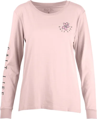 Miniatura 2 de Salt Life Women's Pineapple Paradise Long Sleeve Boyfriend Tee