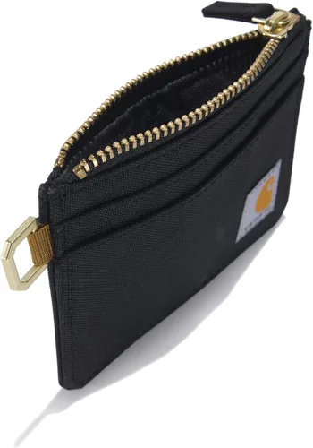 Miniatura 3 de Carhartt Cartera casual de nailon con cremallera para tarjetas para mujer
