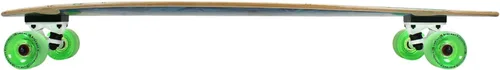 Miniatura 4 de Paradise Longboard Pintail Complete Cruiser Skateboard, Panda, 9.75 x 41 pulgadas