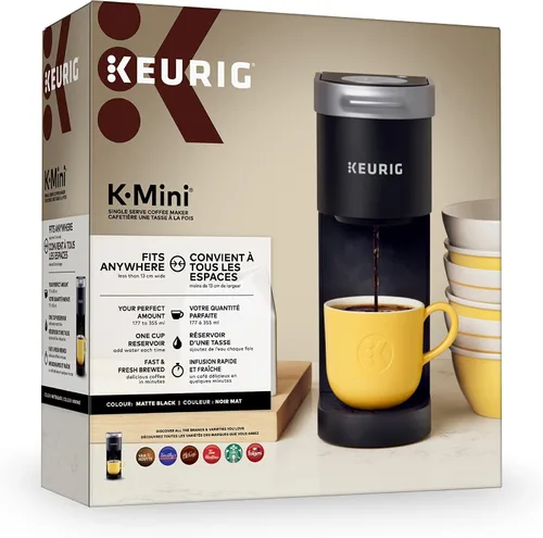 Miniatura 10 de Dispensador K-Mini de Bebidas Calientes Negro Mate