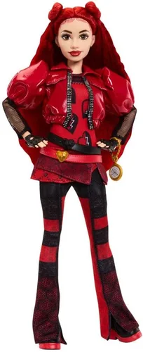 Miniatura 8 de Mattel Disney Descendants: La Rebelión de Red Muñeca de Moda y Accesorio – Rojo, Hija de la Reina de Corazones con Ropa Inspirada en la Película