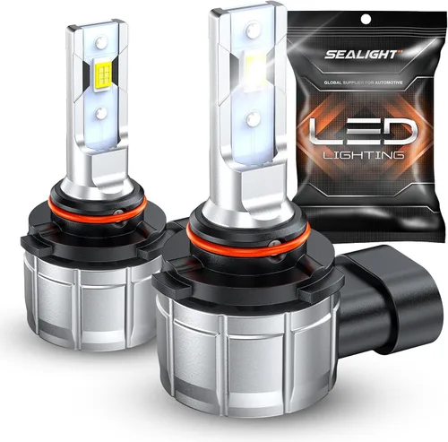Miniatura 9 de SEALIGHT Bombillas LED 9005 H11, L2 HB3 H8 H9 24,000LM Super Brightness 6000K Bombillas blancas frías, IP68 impermeable, Plug and Play, ventilador