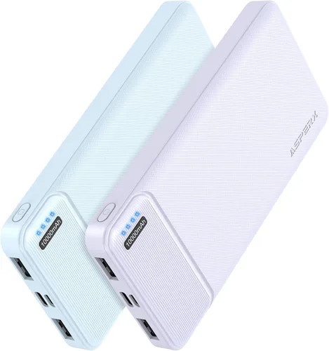 Miniatura 5 de AsperX Cargador portátil de salida USB C de 10000 mAh, carga rápida, batería externa para iPhone, Samsung, Google LG y chaleco térmico