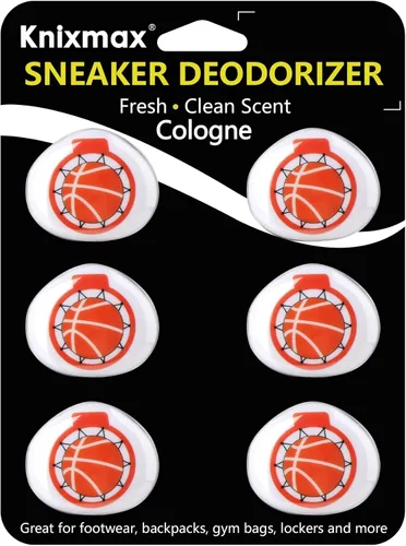 Knixmax Pelotas desodorantes versátiles para zapatos, bolsas de gimnasio, ambientador para el hogar, armarios y casilleros, elimina el olor