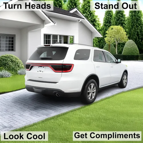 Miniatura 2 de BOGAR TECH DESIGNS Kit de tinte de luz de freno de tercera cola compatible con Dodge Durango 2014-2020, oscuro