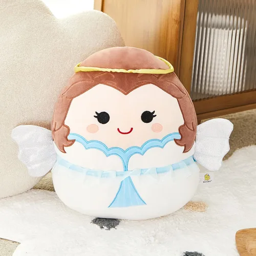 Miniatura 3 de BSTAOFY Lindo ángel de peluche suave con alas y colección Halo Squishy Angel de peluche de San Valentín, regalo de Navidad y cumpleaños para niños