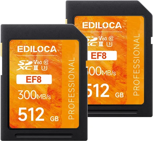 Miniatura 10 de Tarjeta SD UHS-I de 64 GB, paquete de 2 tarjetas de memoria UHS-I, almacenamiento rápido, velocidad de lectura/escritura 90/20 MB/s, C10, U1, V10