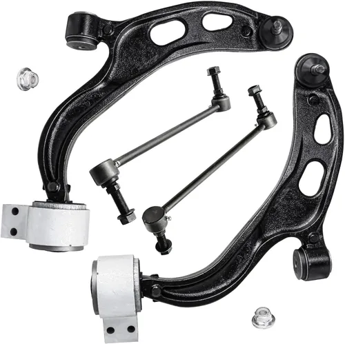 Miniatura 91 de Detroit Axle - Kit de 4 brazos de control delanteros para Ford Mustang 05-10, 2 brazos de control inferiores, 2 puntales 2005 2006 2007 2008 2009