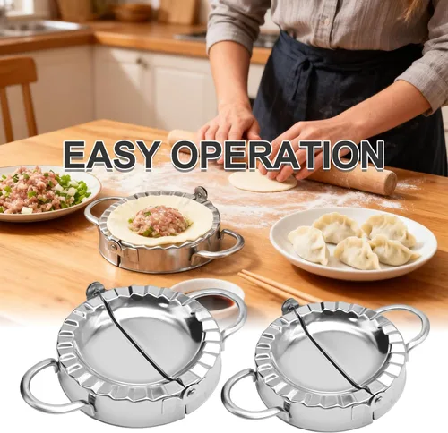Miniatura 7 de Kit para hacer albóndigas de acero inoxidable con cuchara de relleno, incluye 2 moldes pequeños para albóndigas y 2 prensas grandes para hacer
