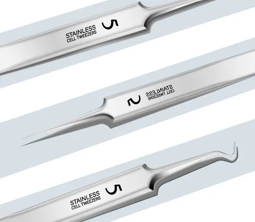 Miniatura 4 de Kit de pinzas para eliminar puntos negros, pinzas ultrafinas, extractor de manchas de puntos negros, aguja de acné, limpiador facial, herramienta