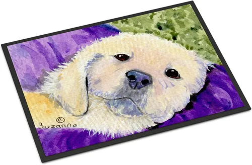 Miniatura 213 de Caroline's Treasures SS8220MAT - Felpudo afgano de 18 x 27 pulgadas, para interiores y exteriores, para entrada, antideslizante, lavable, de pelo