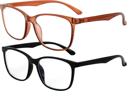 Miniatura 9 de Lentes de bloqueo de luz azul cuadrados para computadora/juegos/TV/teléfono-99% filtrado de luz azul para hombres y mujeres