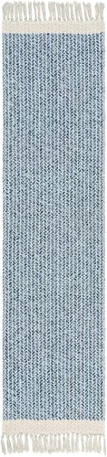 Miniatura 9 de Lahome Alfombra Corredor de Cocina Boho, 2'6''x8' Corredores para Pasillos Alfombra de Baño Ligera Tapete Tejido de Algodón con Borlas, Alfombras