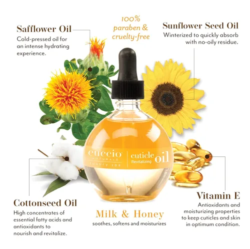 Miniatura 2 de Cuccio Naturale - Juego de aceite revitalizante para cutículas, proporciona hidratación intensa, repone y fortalece las uñas, promueve una piel más