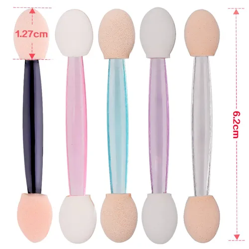 Miniatura 2 de Akstore 30PCS Aplicadores Desechables de Esponja de Doble Cara para Sombra de Ojos, Brochas para Sombra de Ojos, Brochas de Maquillaje 30 piezas