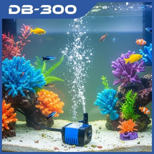 Miniatura 6 de Bomba de agua sumergible de 66 GPH - Acuarios, fuentes, hidroponía y bomba de estanque, elevación de 1.9 pies, 2.5 W Azul; 1 paquete