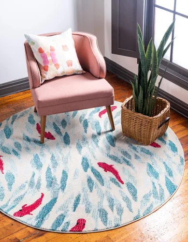 Miniatura 12 de Alfombra moderna Positano de estilo costero de Loom, Polipropileno, Beige
