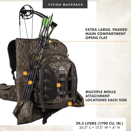 Miniatura 3 de Insights Hunting by frogg toggs- The Vision Bow Pack, Camouflaged Hunting Pack