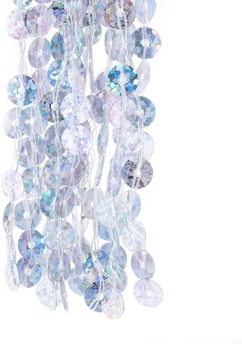Miniatura 6 de Kakaco Falda de danza del vientre para mujer, faldas de flecos con lentejuelas, falda brillante de cadera, falda de fiesta de moda
