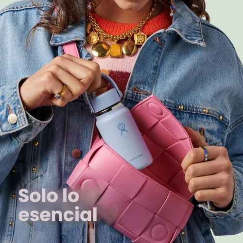 Miniatura 4 de Hydro Flask Micro Bottle - Mini frasco aislado a prueba de fugas para bolso o bolsillo en 6.7 onzas, verde agave