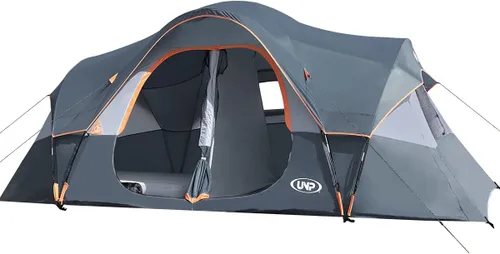 Miniatura 13 de UNP Tienda de campaña para 10 personas, tiendas familiares, fiestas, tienda de campaña para festivales de música, grande, fácil de instalar, 5