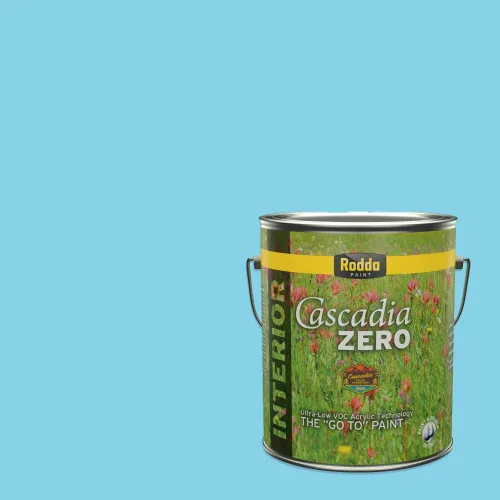 Miniatura 35 de Rodda Paint CASCADIA XL - Pintura satinada e imprimación para exteriores en uno, cuarto de galón, idea abstracta
