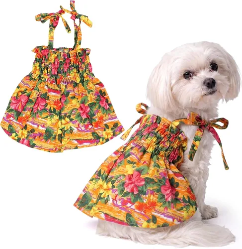 Miniatura 45 de Parisian Pet Chambray - Vestido para perro - Ligero sin mangas para perro, niña, talla XS Chambray en general