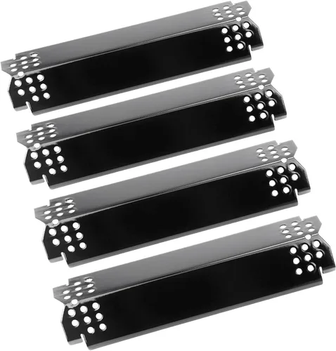 Placas de calor de parrilla de repuesto Barbqtime para Nexgrill, carpas de calor de acero porcelánico para Nexgrill de Home Depot de 4 quemadores a