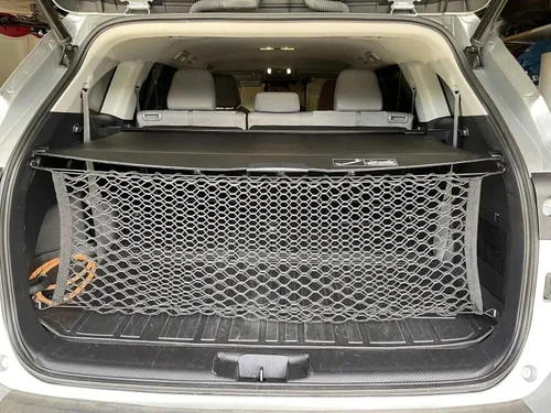 Miniatura 5 de Red de carga organizadora de maletero para Toyota Grand Highlander 2024-2026 – Red de carga estilo sobre para SUV – Organizador de maletero de coche
